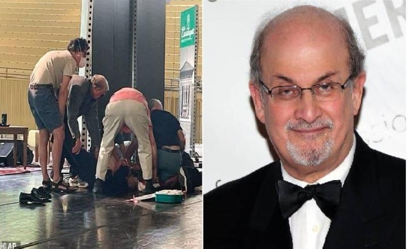 USA: victime d'une attaque au couteau, l'écrivain Salman Rushdie placé sous respirateur artificiel
