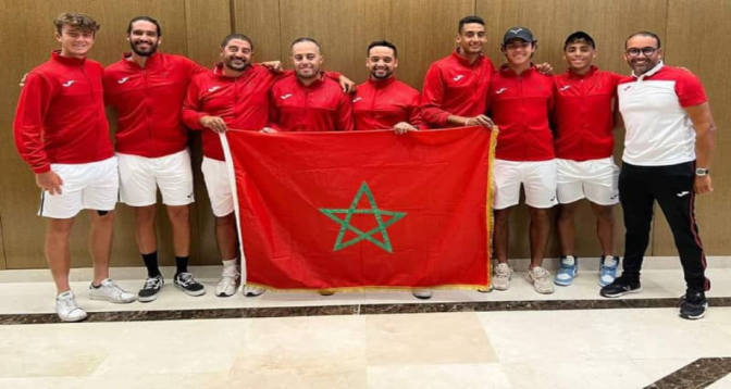 Tennis: le Maroc qualifié au Groupe ll de la Coupe Davis