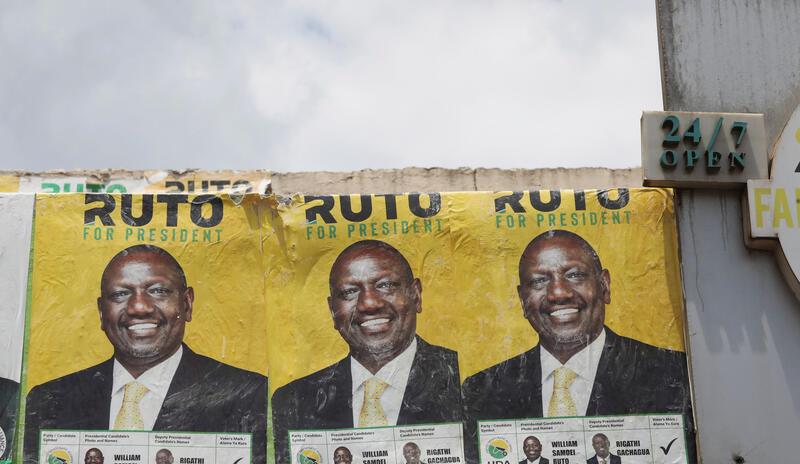 انتخاب ويليام روتو رئيسا جديدا لكينيا

