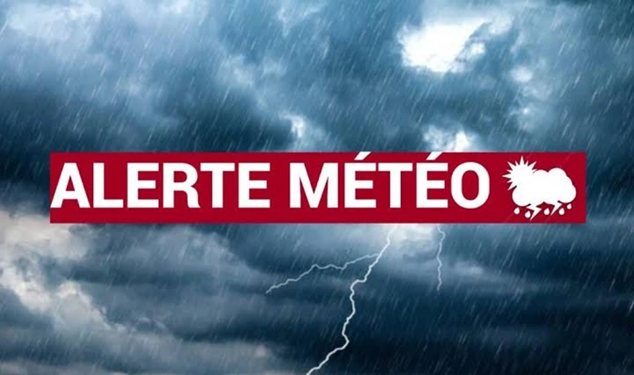 Alerte météo : Averses orageuses avec risque de grêle et de rafales de vent mercredi 