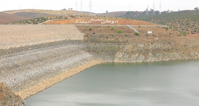 Autoroutes de l&rsquo;eau : les premiers mètres cubes d’eau de l’oued Sebou arrivent au barrage Sidi Mohammed Ben Abdellah
