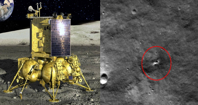 NASA: Le crash de Luna-25 a laissé un cratère de 10 mètres