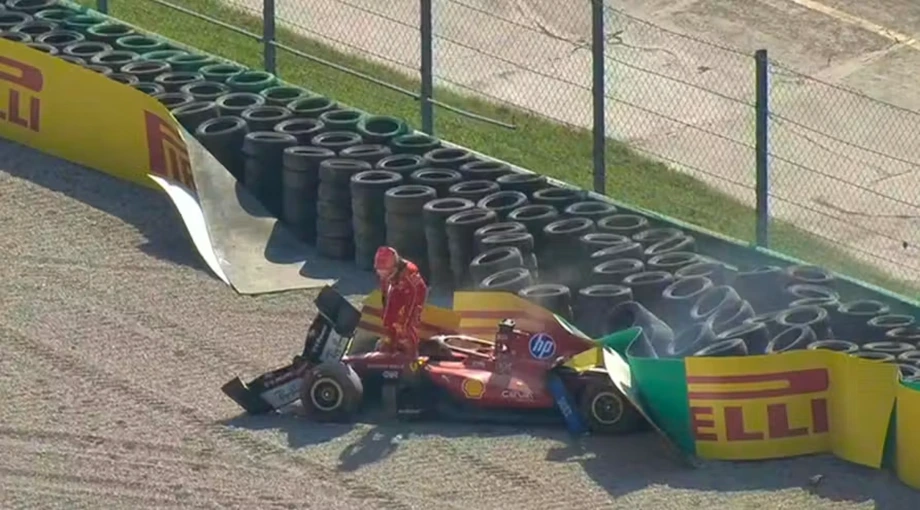 Formule 1 : le Grand Prix d’Italie interrompu après le violent crash de Leclerc