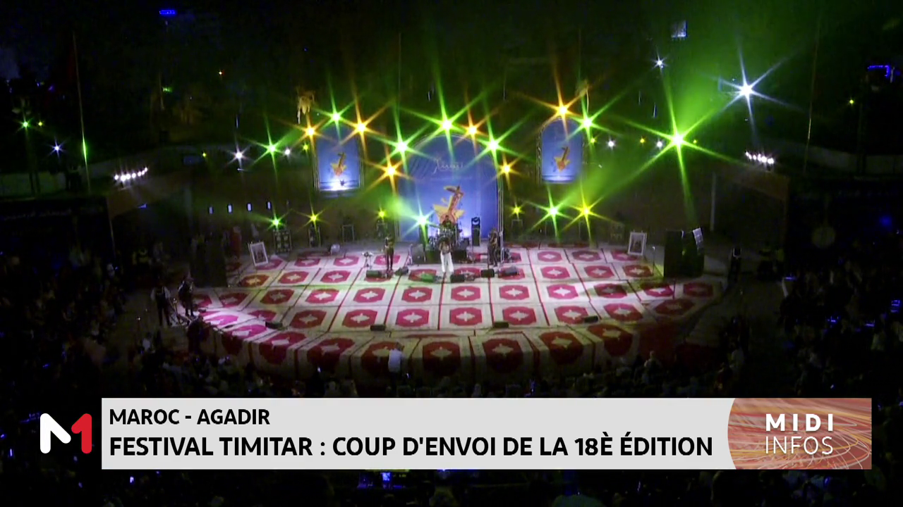 Maroc-"Timitar": coup d'envoi de la 18ème édition 