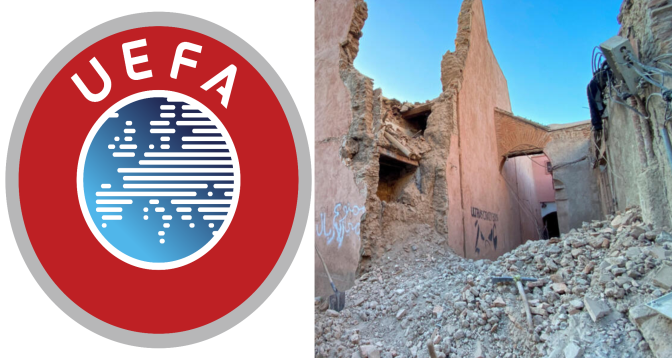 Séisme au Maroc : l’UEFA annonce une minute de silence avant toute rencontre jusqu’au 21 septembre