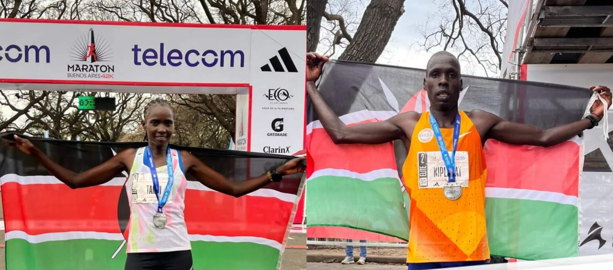 Les Kenyans dominent le marathon de Buenos Aires : un nouveau record pour Rodah Tanui chez les femmes