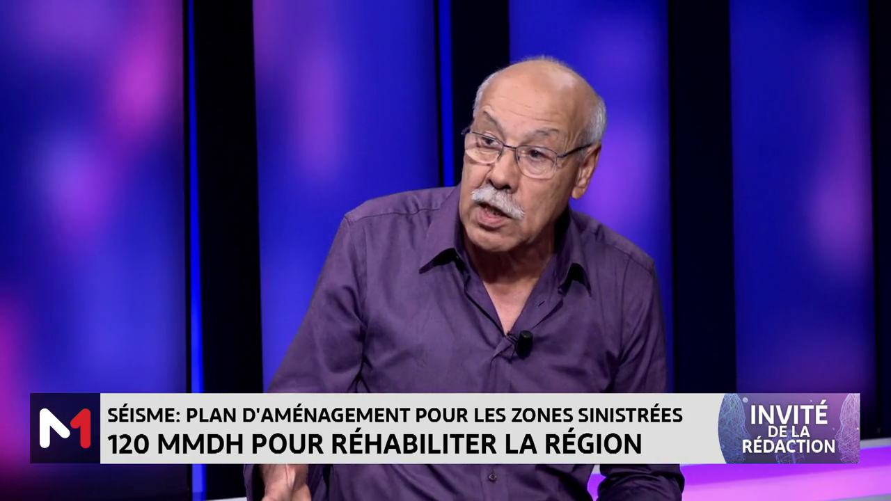 Séisme: Plan d’aménagement pour les zones sinistrées, le point avec Laarbi Zagdouni