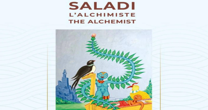 Le Musée du Patrimoine Immatériel à la place de Jemâa El Fna aux couleurs de l’exposition « Saladi, l’Alchimiste »
