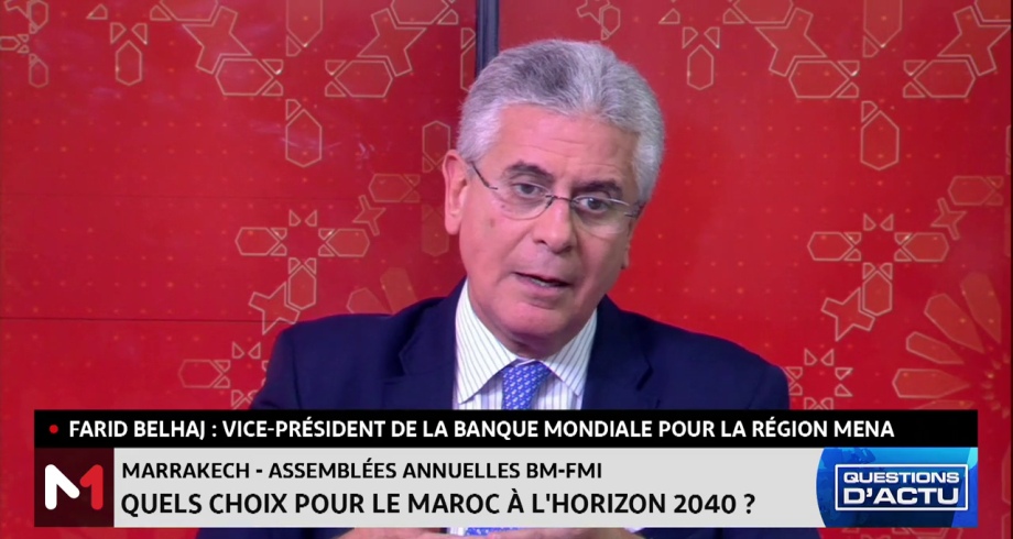 Interview Exclusive Avec Le Vice Président De La Banque Mondiale Pour