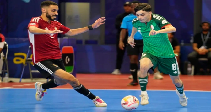 كأس إفريقيا للأمم لكرة القدم داخل القاعة.. المنتخب الليبي يتعادل مع نظيره الجزائري