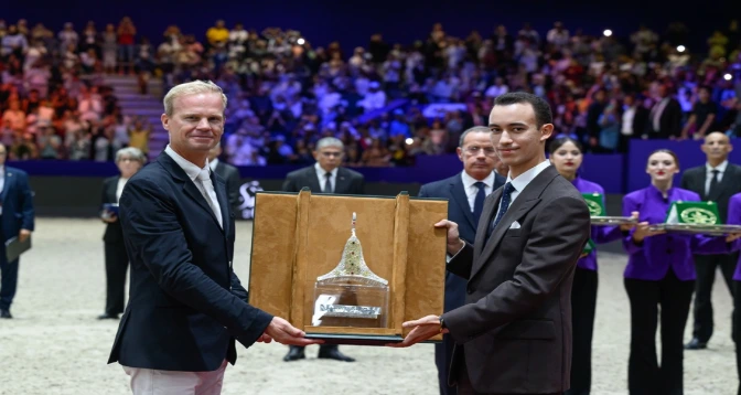 Finale du Morocco Royal Tour : SAR le Prince Héritier Moulay El Hassan préside la cérémonie de remise du Grand Prix SM le Roi Mohammed VI de saut d’obstacles