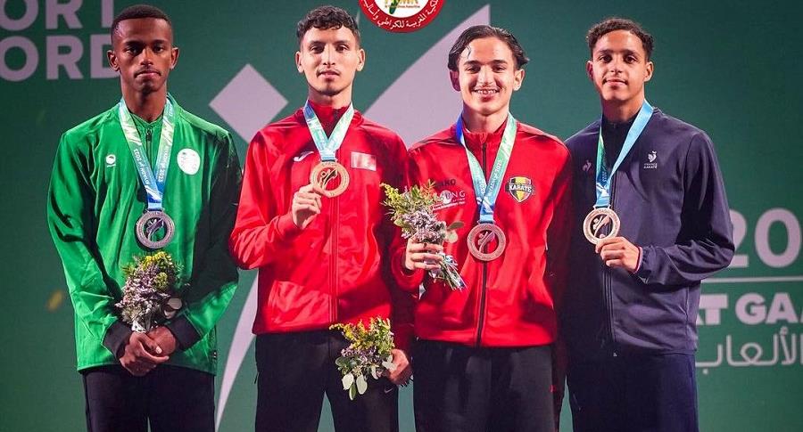 Karaté : Le Maroc sacré champion des Jeux mondiaux des sports de combat à Riyad


