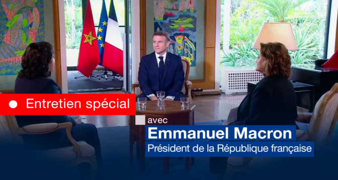 SPÉCIAL MEDI1 > Entretien spécial avec le Président de la République française Emmanuel Macron