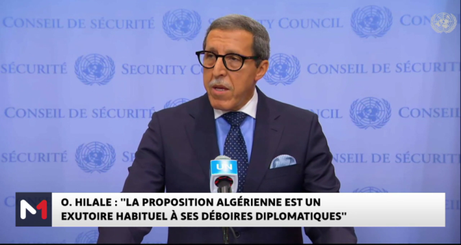 Omar Hilale réagit au débat suscité par la proposition algérienne de partition du Sahara marocain