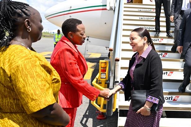 Arrivée à Nairobi de SAR la Princesse Lalla Asmaa pour une visite de travail au Kenya