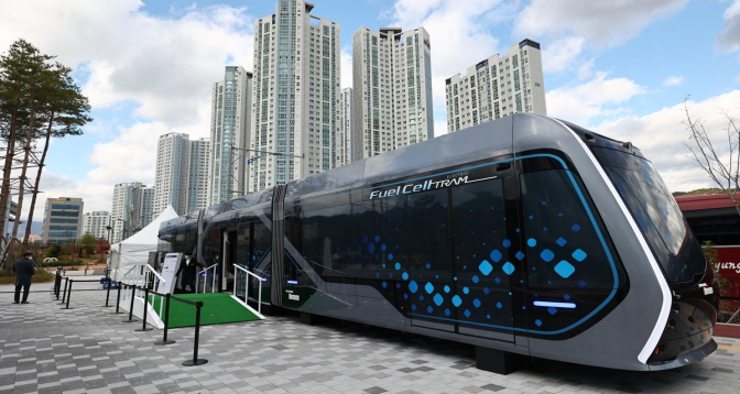Corée: test du premier tramway à hydrogène du pays