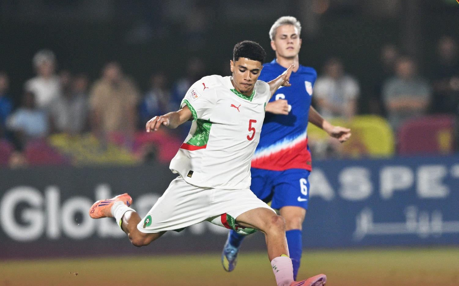 Mondial U17 : les États-Unis mènent 1-0 à la pause face au Maroc