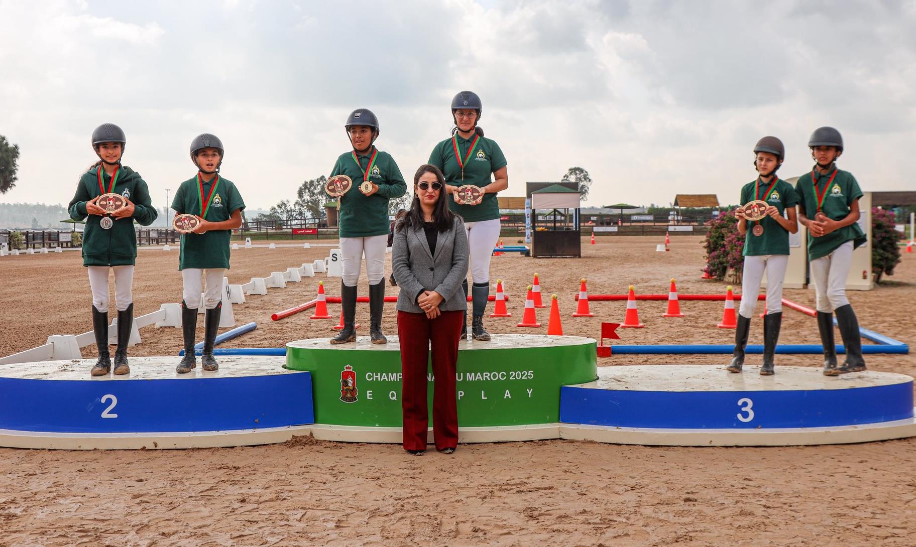 Championnat du Maroc Equiplay (Poney Games/15 ans et plus): l'équipe "Etoile filante" du RCSE Dar Es Salam remporte le titre