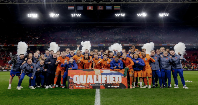 Les Pays-Bas se qualifient pour la Coupe du Monde 2026 après avoir battu la Lituanie