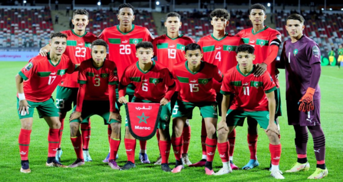 Foot: la sélection marocaine U17 prend part au championnat d’Afrique du Nord, prévu du 16 au 26 avril en Algérie

