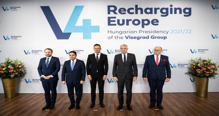 Tenue à Budapest de la 1ère réunion ministérielle "V4+Maroc" du Groupe de Visegrád