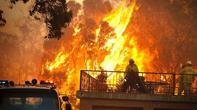 Incendies en Australie: Un pompier tué, des dizaines de maisons détruites