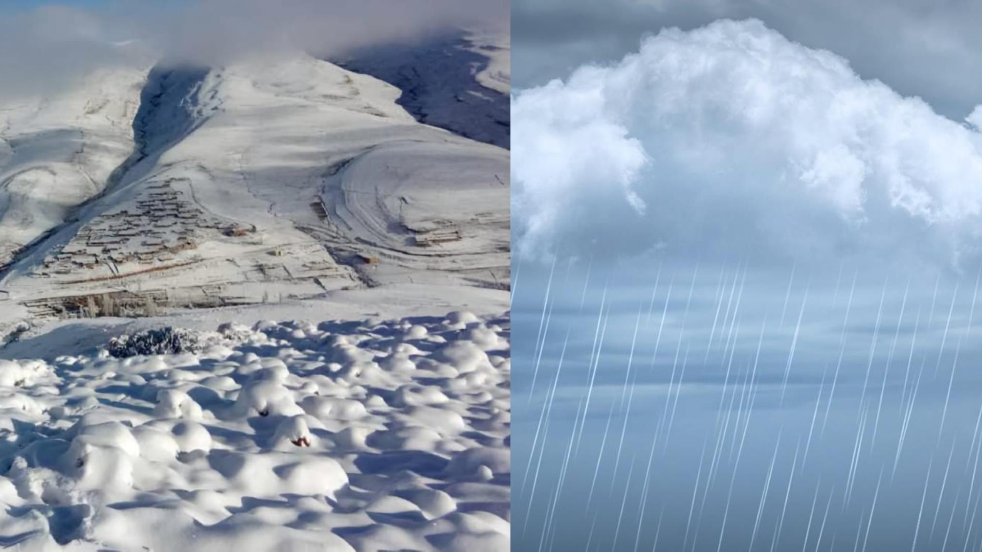 نشرة إنذارية.. زخات رعدية قوية وتساقطات ثلجية ورياح قوية بعدد من مناطق المملكة