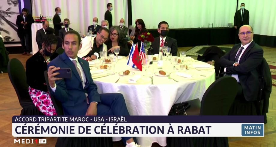 Accord tripartite Maroc-USA-Israël: cérémonie de célébration à Rabat