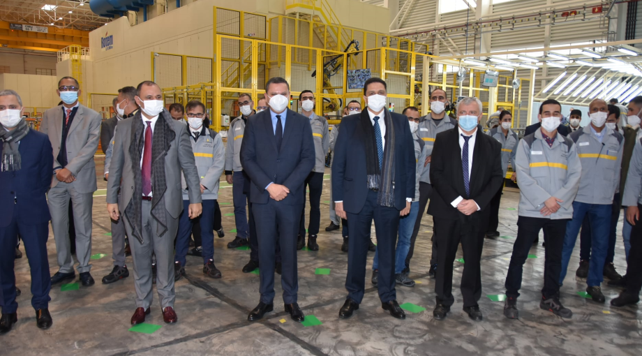 Tanger: inauguration d'une presse d'emboutissage de haute performance industrielle à l'usine Renault, une première en Afrique
