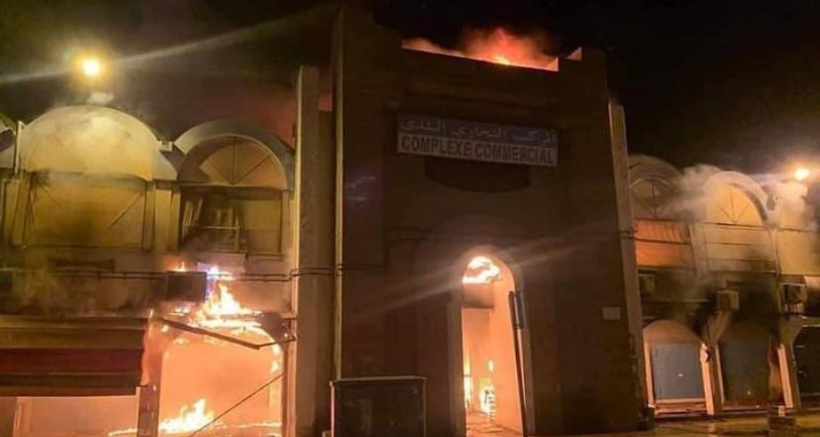 Incendie dans un complexe commercial à Nador, pas de victimes
