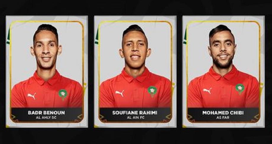 CAN-Cameroun-2021: Badr Benoun, Soufiane Rahimi et Mohammed Chibi convoqués