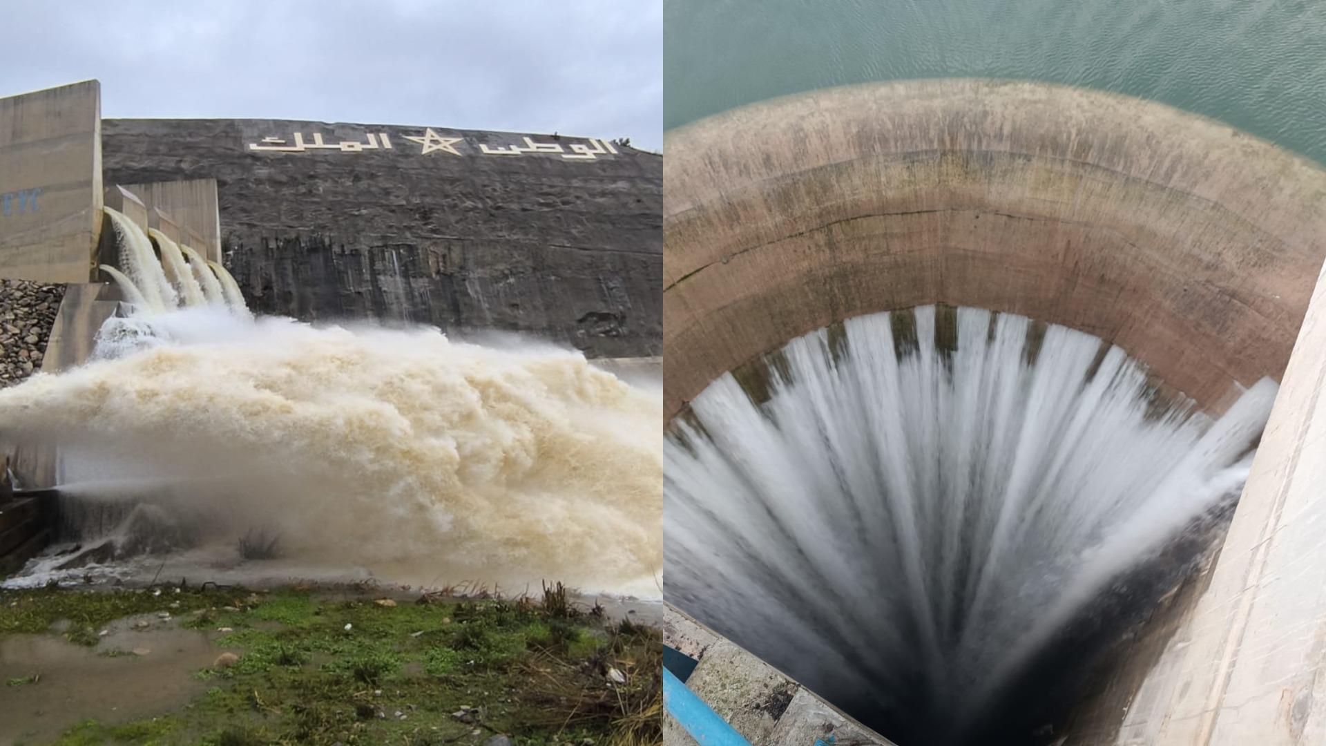 فيديو.. المياه تفيض من عدة سدود بالمغرب بعد امتلائها بنسبة 100%