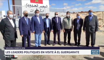 Les leaders politiques en visite à El Guergarate: réactions